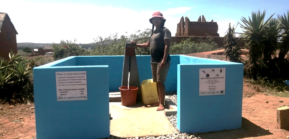 Nouvelle borne fontaine